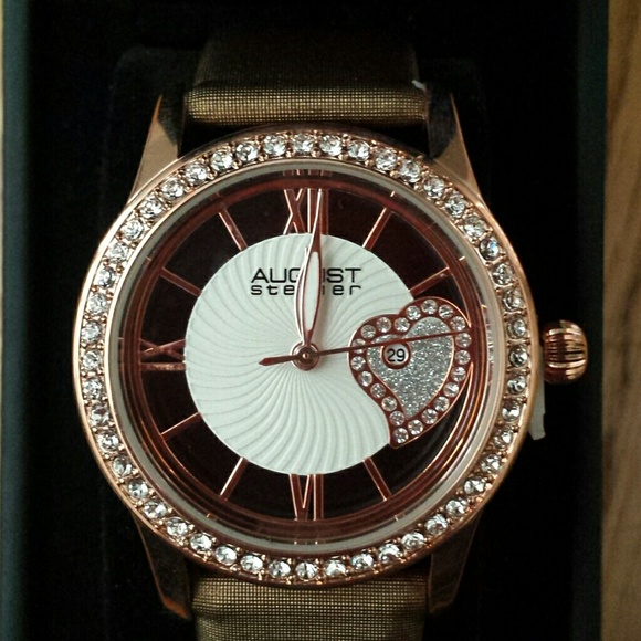 Beautiful August Steiner Watch Nwt!