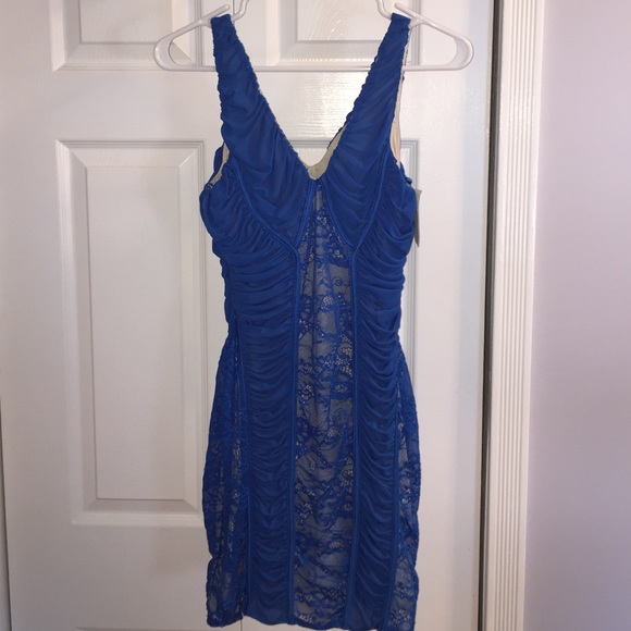 Blue lace dress- never worn/still has tag