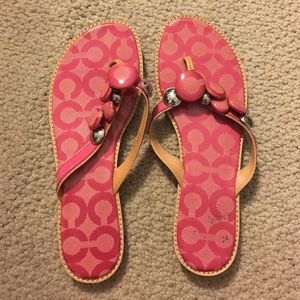 Coach sandals! NWOT
