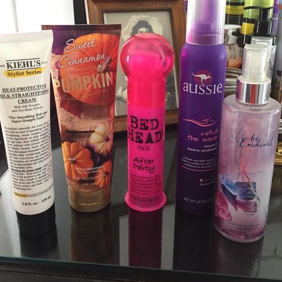 Beauty kit with brand new hair products & lotion!
