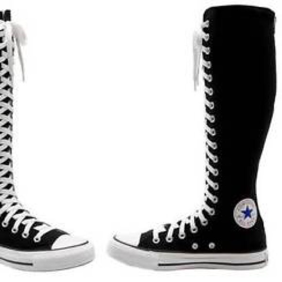 Converse All Star XXHi Top Zipper Back Black White