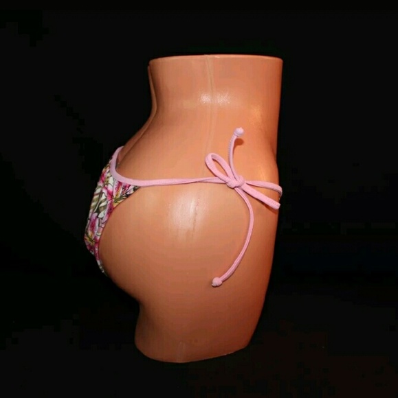 MOON SPLASH BIKINI BOTTOMS LARGE NEW FLORAL - Picture 2 of 3