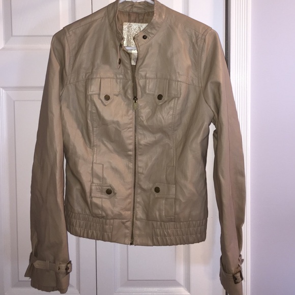 Arden B faux leather jacket