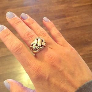 David Yurman Criss-Cross Knot Ring