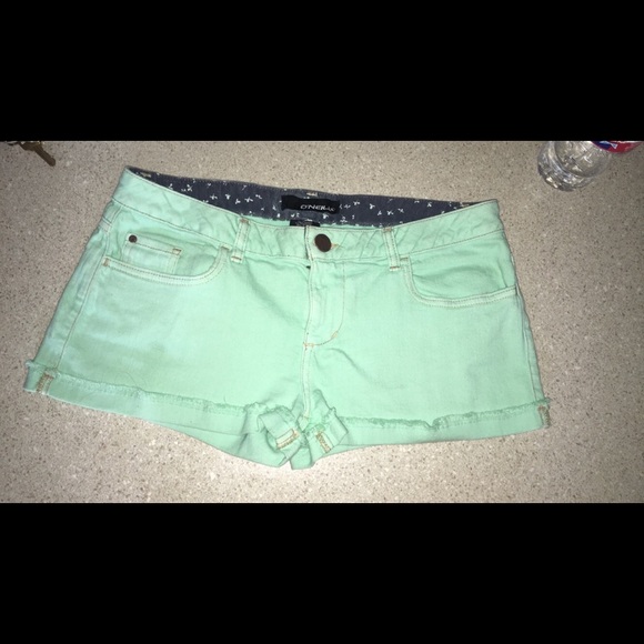 O'Neil mint shorts