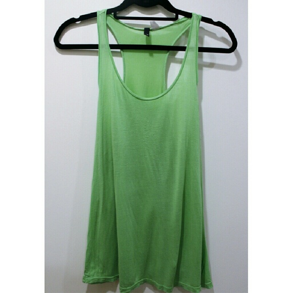 H&M Racerback Green Tank