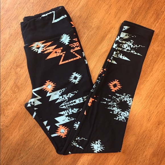 OS Aztec LuLaRoe Leggings VGUC