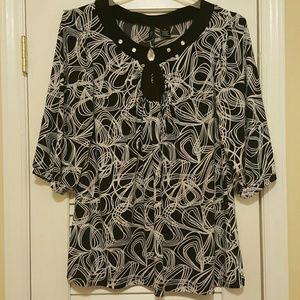 New Directions Woman Blouse; Size 1X