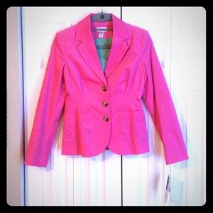 Lilly Pulitzer Pink Corduroy Blazer NWT Size 0