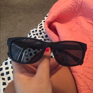 NWOT Matte black coach sunglasses