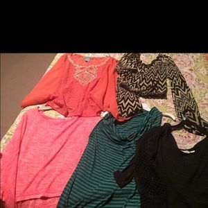 Ladies and Junior tops