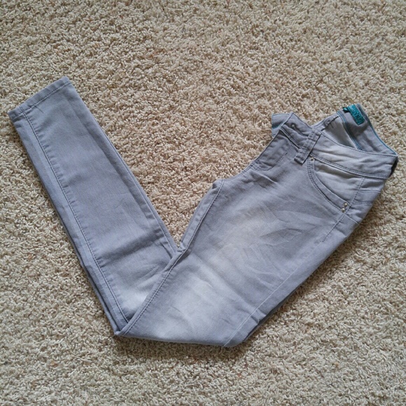 Gray Skinny Jeans