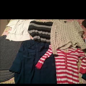 Ladies and junior tops.