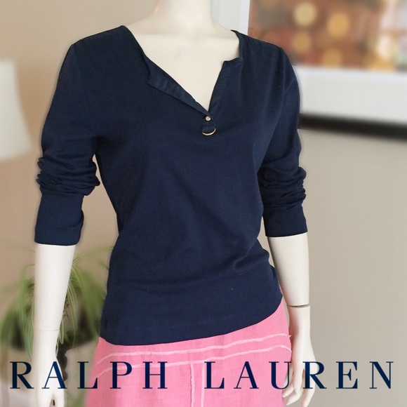 Ralph Lauren Long Sleeve Cotton Tee