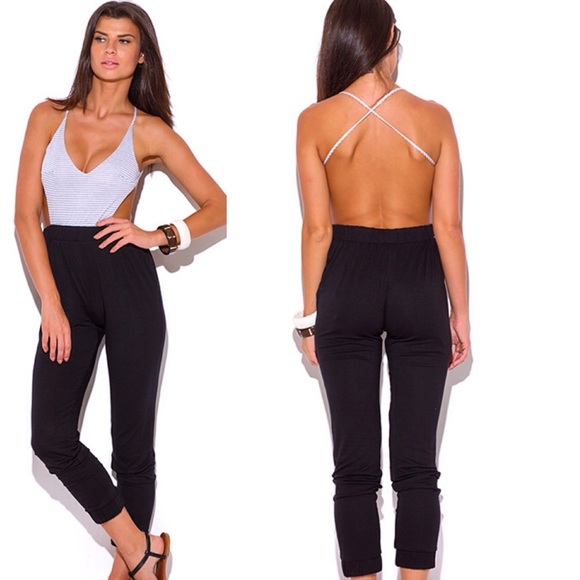 open back jumpsuit