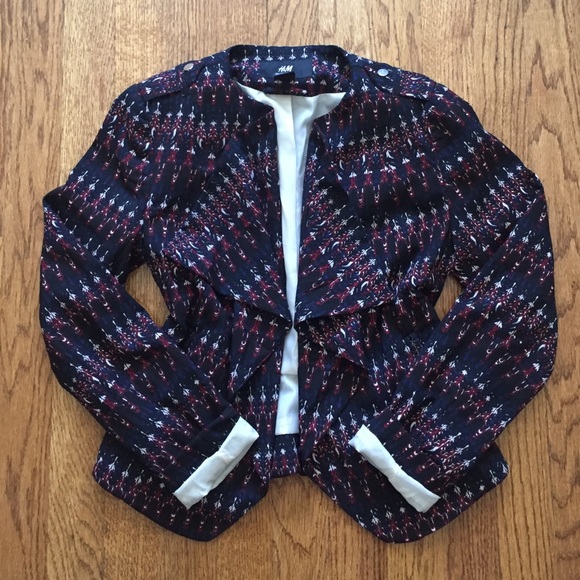 Printed Business Blazer!