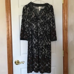 Leather Detailed Dress Junior XL