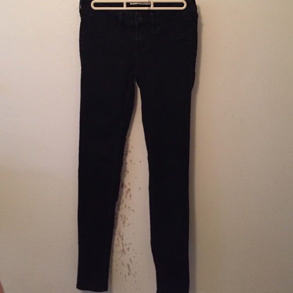 Black Hollister Skinny Jeans