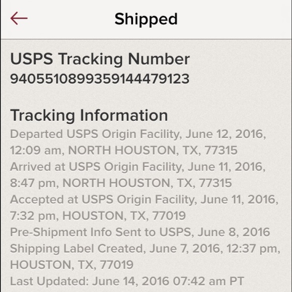 Shipped!