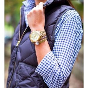 J crew down vest