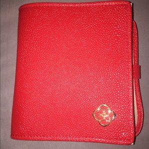 red Kendra Scott jewelry carrier