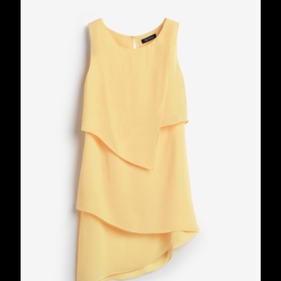 WHBM asymmetrical tunic - NWT