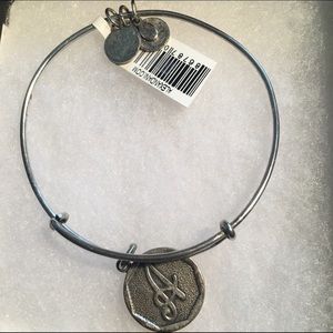 Alex & Ani "A" Initial Bangle