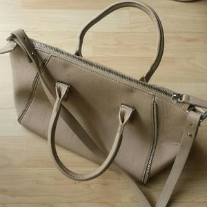 Tan crossbody bag