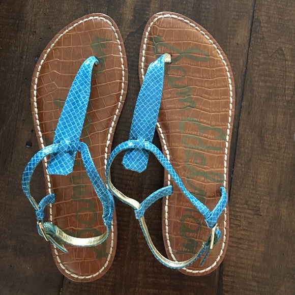 Sam Edelman blue sandals