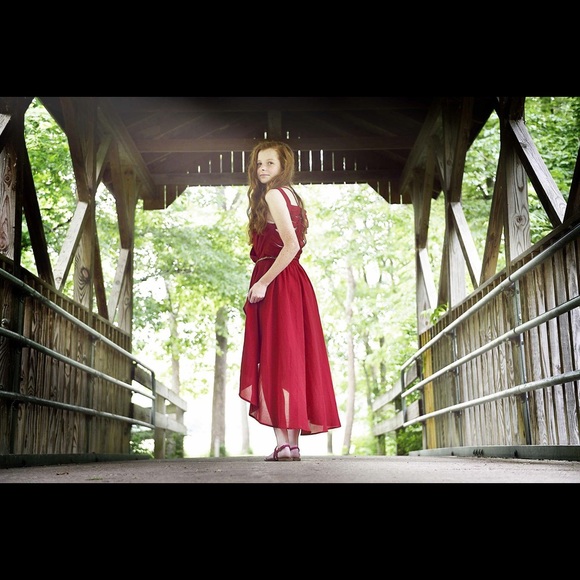Red dress