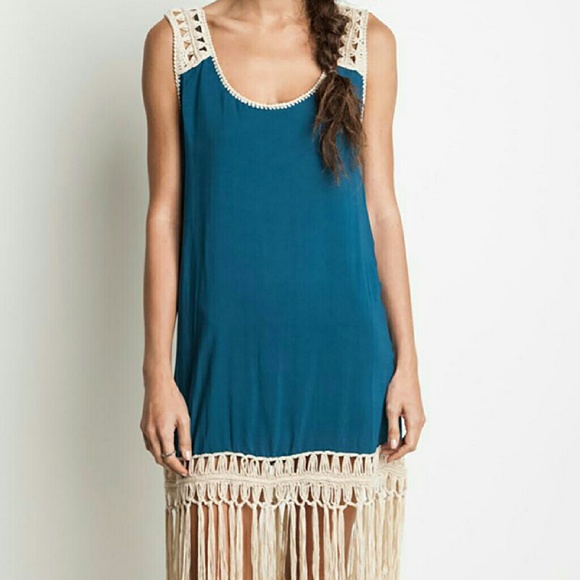 💥SALE!!!💥 UMGEE Fringe Shift Dress - Picture 2 of 4