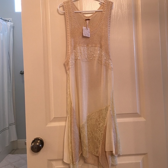Free People Lace Top