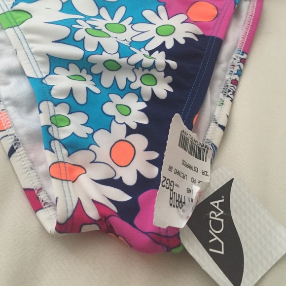 Brazilian Bikini Bottom Floral. - Picture 2 of 3