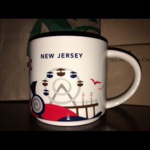 Starbucks You Are Here New Jersey Mug