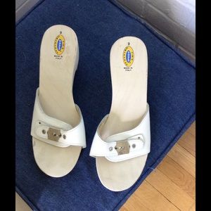 DR SCHOLLS sandals!🌞with HEELS👠