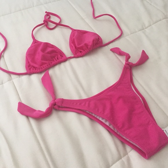 Pink Brazilian Bikini. - Picture 2 of 4
