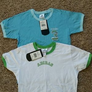 2 New Adidas tee bundle