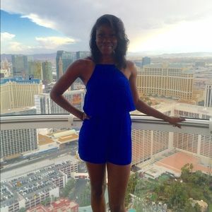 Blue Romper