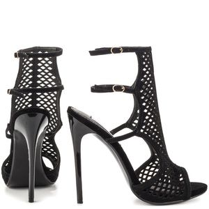 Steve Madden Suede Cutout Heels