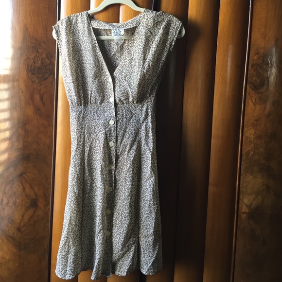 Vintage flower dress.