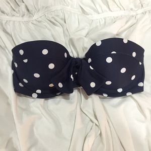 Aerie polka dot bikini top
