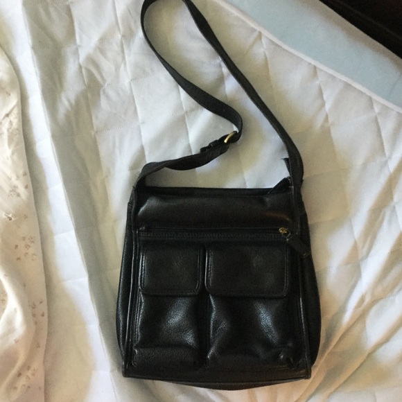 Black fossil purse