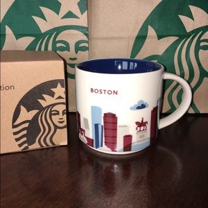 Starbucks You Are Here Boston Mug