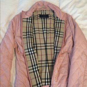 Burberry Quilted Bomber Jacket