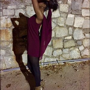 Sleeveless Cape Dress