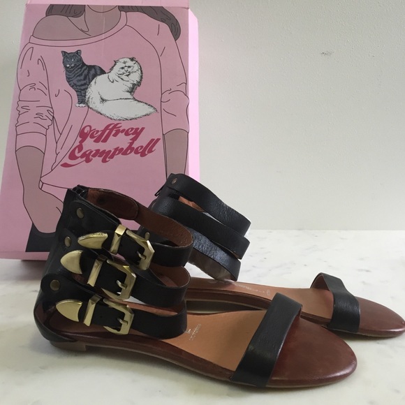Jeffrey Campbell Shoes - Jaffrey Campbell Jasper Buckle Sandal