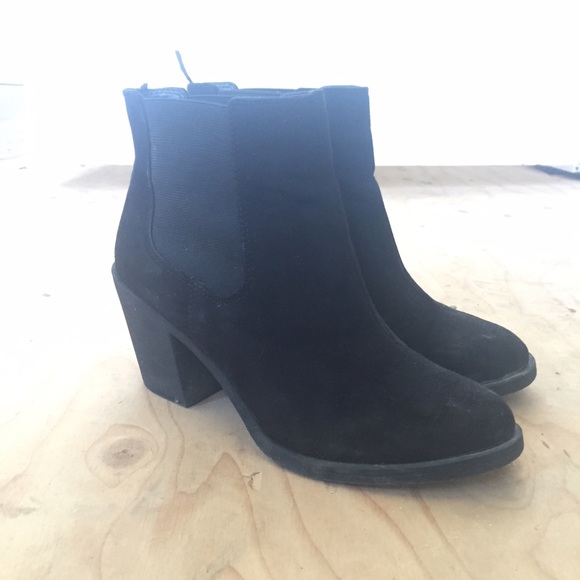 Black Heeled Booties