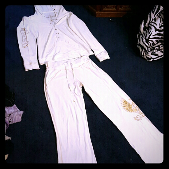 BabyPhat jump suit hoddie