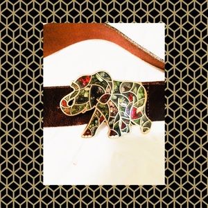 Anthropologie Elephant Belt