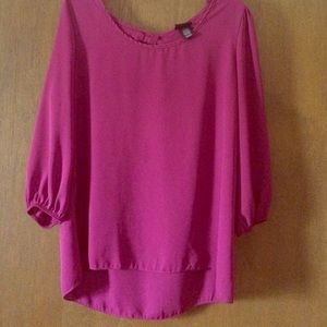 Pinkish-purpleish blouse/top